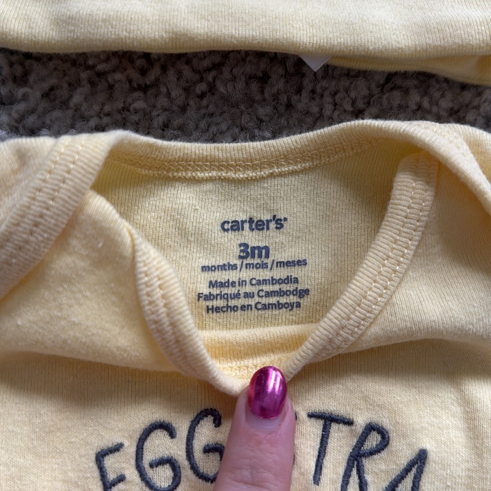 Carters Egg-stra Cute Easter Spring Set - Picture 2 of 6